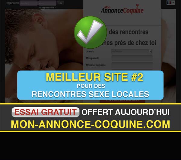 Capture d'écran du site Mon-Annonce-Coquine.com
